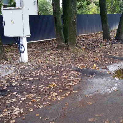 вул. Нова, ремонт вуличного освітлення