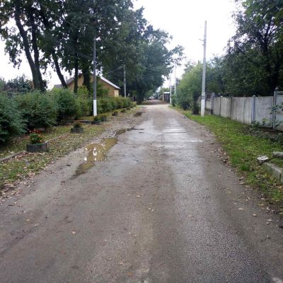 вул. Нова, 1, ремонт асфальтового покриття