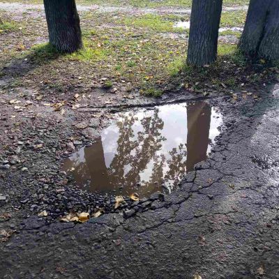 вул. Нова, 3, ремонт асфальтового покриття