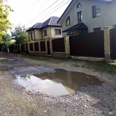 вул. Нова, 4, ремонт асфальтового покриття