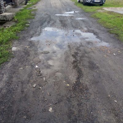 пров. Квітковий, ремонт асфальтового покриття