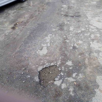 вул. Південна, ремонт асфальтового покриття